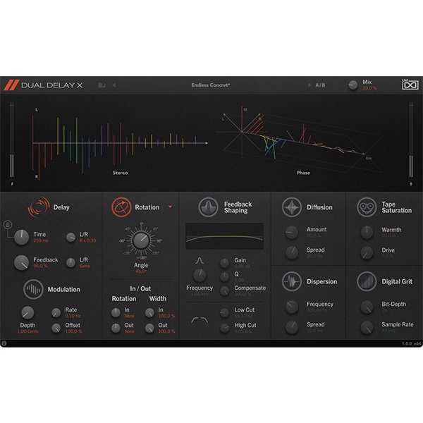 UVI Dual Delay X(代引不可)(オンライン納品)
