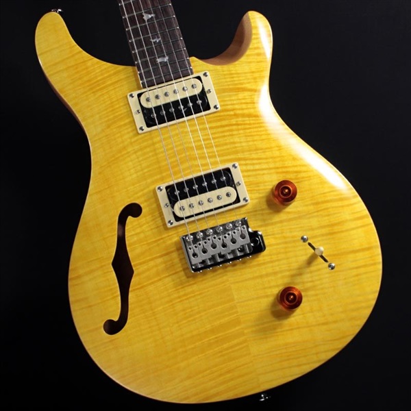 P.R.S. SE Custom 22 Semi-Hollow (Santana Yellow) #CTI D17235 ...