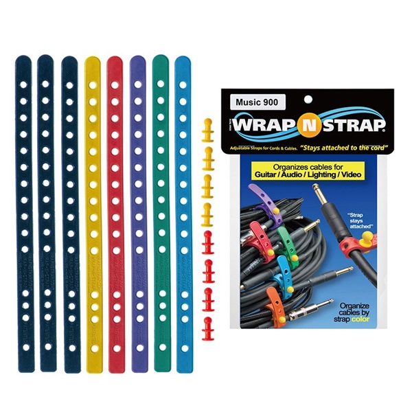 STARTECH Wrap-N-Strap ケーブルタイ (9 inch/8本セット) [900M]