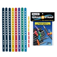 【夏のボーナスセール】 Wrap-N-Strap ケーブルタイ (9 inch/8本セット) [900M]