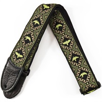 Jacquard Hootenanny Style Strap (Yellow & Black Birds)