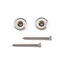 Strap Button & Screw (Nickel)