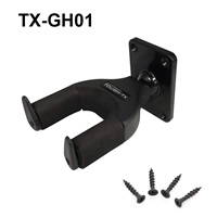 【創業50周年大決算SALE】 TX-GH01 ロック式 壁掛けギターハンガー (ショート)