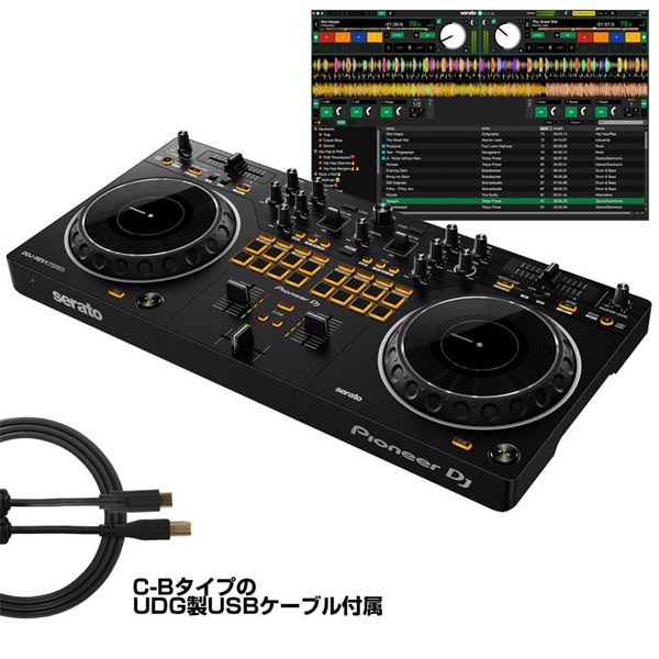 DDJ-REV1 (ご購入特典：UDG Ultimate USB2.0ケーブル C-B ストレート 1.5mプレゼント)(チュートリアル機能搭載)の商品画像