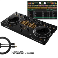 DDJ-REV1 +  C-B USBケーブルセット　(セット内容：UDG Ultimate USB2.0ケーブル C-B ストレート 1.5m)