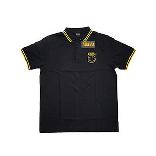 Spanish Moon Artist Polo-Shirt Nirvana #504 (S-Size/Black)