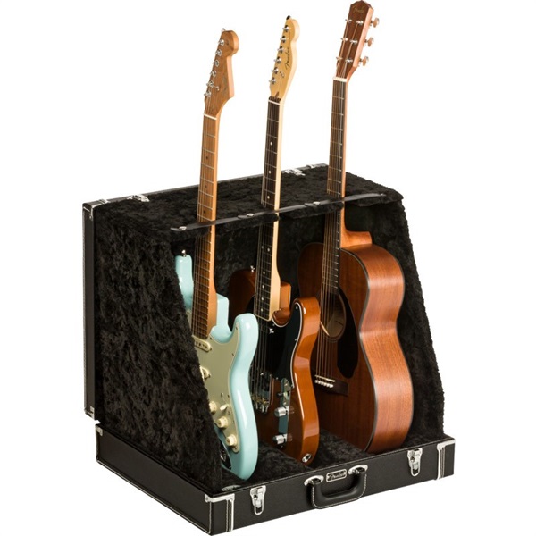 Fender USA CLASSIC SERIES CASE STAND 3 GUITAR (BLACK)(#0991023506)