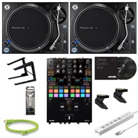 PLX-1000 + DJM-S7 スクラッチDJ入門10点セット【Pioneer DJ Miniature Collection プレゼント！】