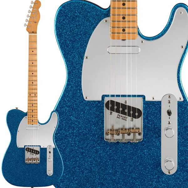 Fender MEX J Mascis Telecaster (Rocket Blue Flake)