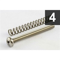 【PREMIUM OUTLET SALE】 Pack of 4 Steel Bridge Length Screws [7530]