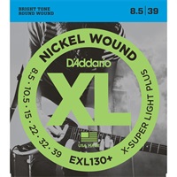 XL Nickel Electric Guitar Strings EXL130+ (Extra-Super Light Plus/085-39)