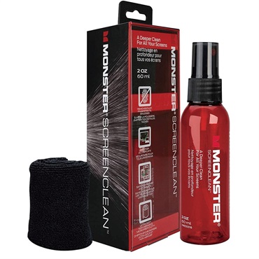 MONSTER CABLE 【創業50周年大決算SALE】SCREEN CLEAN(MSC-60 (60ml))(クロス付き電子機器画面クリーナー)