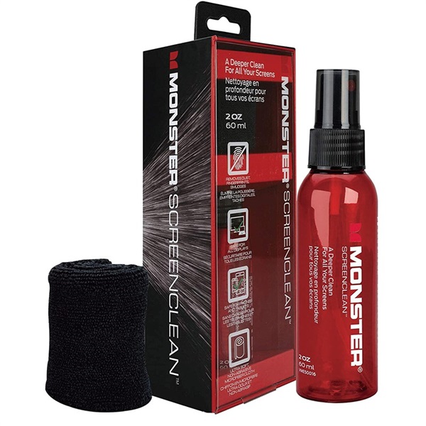 MONSTER CABLE 【創業50周年大決算SALE】SCREEN CLEAN(MSC-60 (60ml))(クロス付き電子機器画面クリーナー)