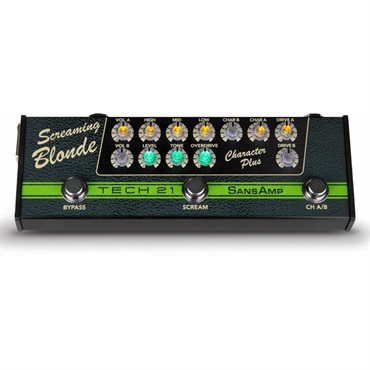 TECH21 SansAmp Character Plus Series Screaming Blonde