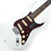 American Ultra Stratocaster (Arctic Pearl/Rosewood)
