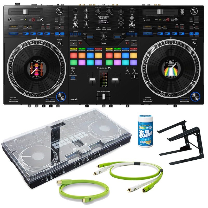 DDJ-REV7【台数限定！ 専用保護カバー付属 5大特典特別セット】【Serato DJ Pro & rekordbox 無償ダウンロード版対応】の商品画像