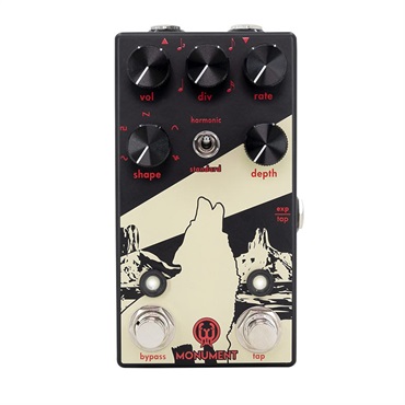 WALRUS AUDIO Monument V2 [Harmonic Tap Tremolo] 【Obsidian Series ~Limited Color~】