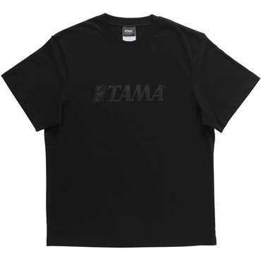 Lifestyle Item / Black TAMA Logo T-shirt / Mサイズ [TAMT007M]