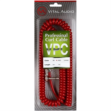 VitalAudio VPC Professional Curl Cable RED 7.0m