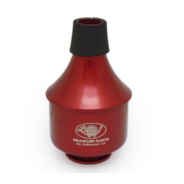 Charles Davis トランペット ワウワウミュート Charles Davis ワウワウミュート アルミ (Red) 【トランペット用