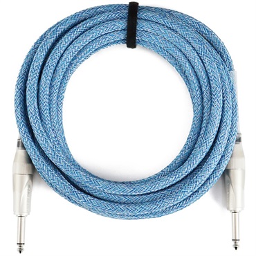 Colossal Cable SWEETFATS INSTRUMENT CABLE -Custom Color Denim- (16FT Straight-Straight)