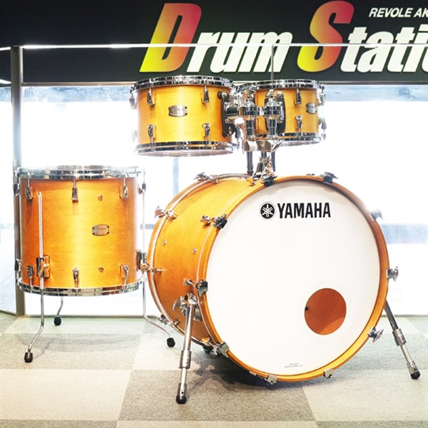 YAMAHA Absolute Hybrid Maple 4pc Drum Set【BD22、FT16、TT12＆10/カラー：ヴィンテージナチュラル（VN）】 [AMB2218+AMP6F3]