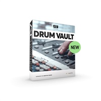 【XLN Audio期間限定プロモーションセール】Drum Vault (Addictive Trigger 専用ドラム拡張キット)(オンライン納品)(代引不可)