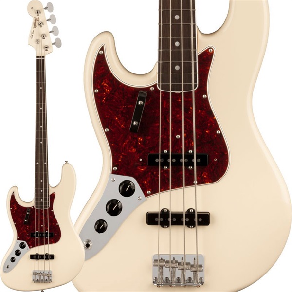 American Vintage II 1966 Jazz Bass Left-Hand (Olympic White/Rosewood)の商品画像