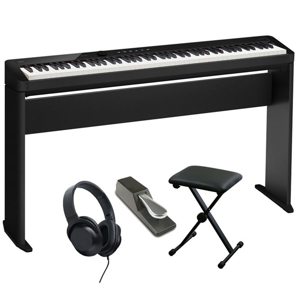CASIO カシオ PX-S5000＋純正スタンド＋X型イス＋ダンパーペダルセット【ヘッドホン付】(沖縄・離島送料別途見積り)（代引き不可）(電子ピアノ)