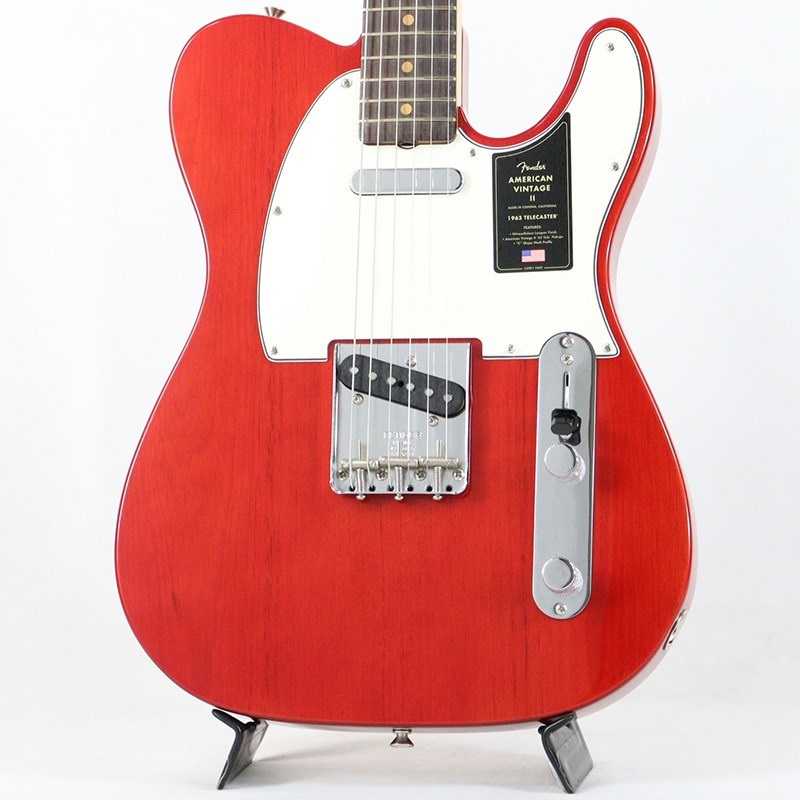 American Vintage II 1963 Telecaster (Crimson Red Transparent/Rosewood)の商品画像