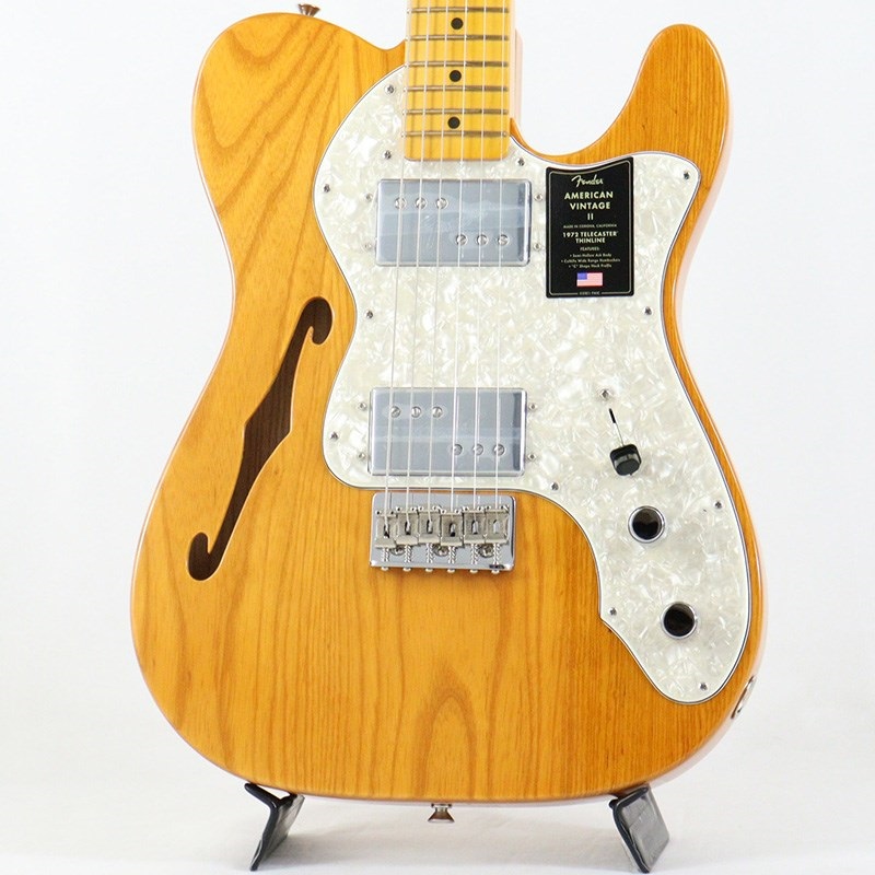 Fender USA American Vintage II 1972 Telecaster Thinline (Aged Natural/Maple)