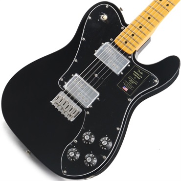 American Vintage II 1975 Telecaster Deluxe (Black/Maple)