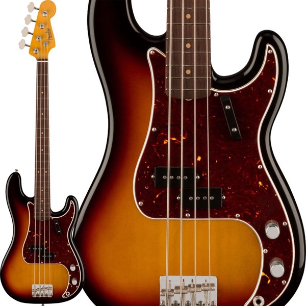 American Vintage II 1960 Precision Bass (3-Color Sunburst/Rosewood)の商品画像