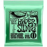 Hyper Slinky Nickel Wound Electric Guitar Strings 08-42 #2229