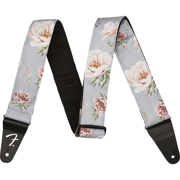 Fender USA 【GW激得セール】 Floral Strap (Gray) [#0990638043]