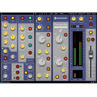 Plugin Alliance Brainworx bx_console Focusrite SC (プラグインアライアンス)(オンライン納品)(2時間以内に納品)