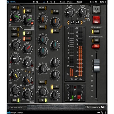 Plugin Alliance Brainworx bx_console N(オンライン納品)(代引不可)