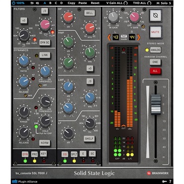 Plugin Alliance 【プラグインアライアンスPABX July Sale 2026！】Brainworx bx_console SSL 9000 J (プラグインアライアンス)(オンライン納品)(2時間以内に納品)