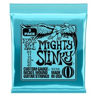 【在庫処分超特価】 Mighty Slinky Nickel Wound Electric Guitar Strings 3 Pack #3228