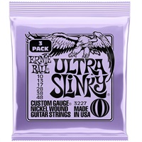 【PREMIUM OUTLET SALE】 Ultra Slinky Nickel Wound Electric Guitar Strings 3 Pack #3227