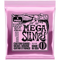 【PREMIUM OUTLET SALE】 Mega Slinky Nickel Wound Electric Guitar Strings 3 Pack #3213