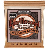 Earthwood Acoustic Phosphor Bronze Medium Light 3 Pack (12-54) #3546