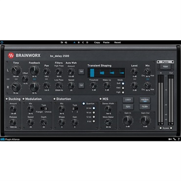 Plugin Alliance Brainworx bx_delay 2500(オンライン納品)(2時間以内に納品)