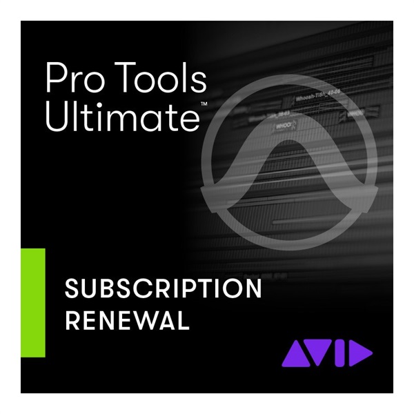 Pro Tools Ultimate 年間サブスクリプション(更新)(9938-30122-00)(オンライン納品)(代引不可)の商品画像