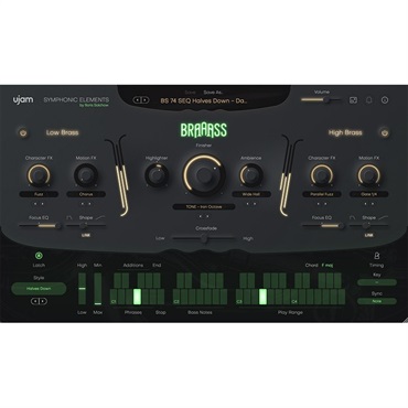 UJAM 【ユージャムスプリングセール！】Symphonic Elements BRAAASS (ユージャム)(シンフォニックエレメンツ)(オンライン納品)(2時間以内に納品)