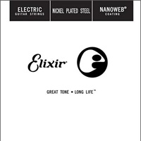 15246 ELECTRIC NICKEL PLATED STEEL NANOWEB Coating Strings (Single/.046)