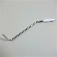 Metric Tremolo Arm White Cap Chrome［8845］