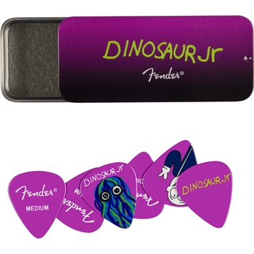 Fender USA J Mascis Dinosaur Jr. Pick Tin (6pcs) [#1980351026]