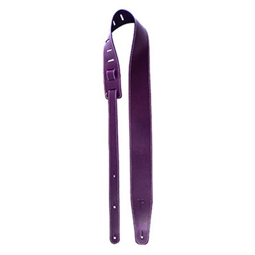 PERRI'S 2.5 BASEBALL LEATHER GUITAR STRAP - PURPLE[SP25S-7288]