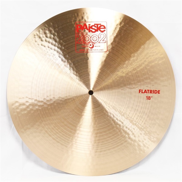 ライドシンバル-　Flatride　18　PAISTE　2002